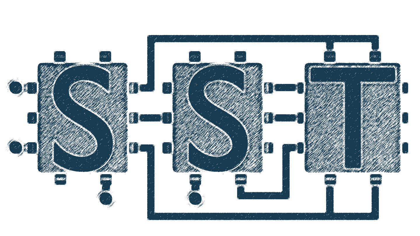 SST sketched logo